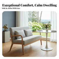 Retro Design Upholstered Dining Armchair spill-resistant Fabric Cafe Furniture Set Comfortable Padded Seat Hospitality Seating Sturdy Metal Legs for Restaurant Owners, Bar Managers, Interior Designers, Bistro