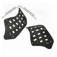 Beach Vehicle Footrest Open-Grid Motorcycle Foot Pedal Comfortable for off-Trail Riders