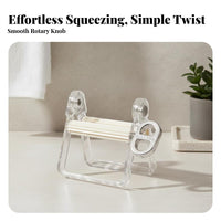 Manual Tube Wringer Versatile Cosmetic Tube Press Easy to Use Washroom Accessory for Artists, Seniors, Art Studio, Salon