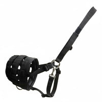 Padded Horse Muzzle Enclosed-Like Equine Gear Adjustable