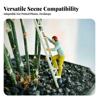 Child Climbing Ladder Figurine Dynamic Poses 1:64 Scale Human Model 1:64 Scale People Figures High Intricacy for Collectors