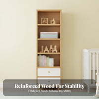 Unrestricted Combination sectional bookshelf DIY Configuration sectional Shelving Unit Easy Assembly bookshelf Sturdy for Book Lovers, Students, Homeowners, Study Room, Bedroom, Closet