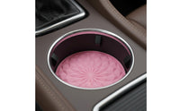 Car Cup Coaster Easy to Clean Car Cup Mat PVC Vehicle Accessory