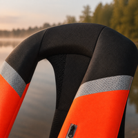 VAFY Inflatable Fishing Life Vest for Adults, Lightweight Portable with High Buoyancy for Boating and Sea Fishing