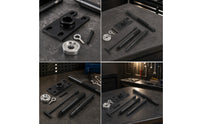 Versatile Universal Joint Bearing Puller Manual Automotive Puller Tool Kit Black Matte Sturdy for Mechanics