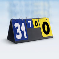 Tabletop Flip Scoreboard Foldable Score Flipper Multi-Sport for Coaches, Schools