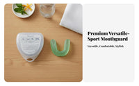 Sports Mouthguard EVA Material Boil and Bite Mouthguard Re Shape Able Sports Mouth Guard for Fighting Artists, Athletes, Boxing, Training, Football