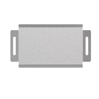 Stainless Steel Serving Tray Food-Grade Platter with Handles for Hosts, Cafe