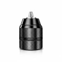 Self-Locking Ratchet Drill Chuck Quick Change Keyless Chuck Adapter Tool Accessory High Force for Construction