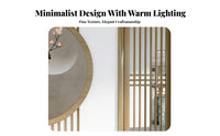 Chinese Design Partition Screen Mortise and Tenon Joinery Solid Wood Entryway Screen Standing Room Divider for Homeowners, Renters, Bedroom