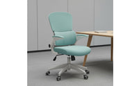 Adjustable Height Ergonomic Office Chair High-Density Foam Cushion Ergonomic Mesh Office Chair Rocking Function Space-Saving for Students, Teens, Conference Room