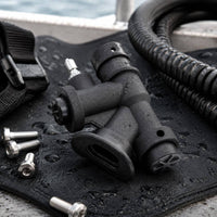 K-Shaped BCD Inflator Valve Easy to Install Low Pressure Inflate Valve Corrosion-Resistant Buoyancy Compensator Long-Lasting for Technical Divers