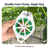 Plant Support Wire Roll Flexible Garden Twist Tie Garden Twist Tie with Cutter Rustproof Gardening Supplies Versatile
