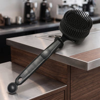 Espresso Machine Cleaning Brush Flexible Coffee Machine Cleaning Brush Dense-Bristle Ergonomic for Baristas, Cafes, Kitchens
