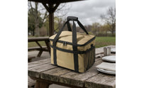 Wear-Resistant Cookware Storage Bag Strapping Straps Camping Utensil Bag doubleHandle Cutlery Case Waterproof