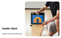 Portable Basketball Board Lightweight Double-Sided Basketball Coaching Board All-in-Single Kit for Coaches, Practice Sessions, Game Day