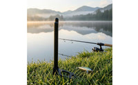 Knurled Texture Fishing Alarm Bracket Matte Finish Rod Alarm Mount