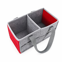 Felt Storage Organizer Lightweight Felt Bag with Handles Storage Bin with Handles Sturdy Space-Saving for Children, Playroom