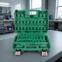 Empty Tool Case with Handle Plastic Tool Storage Case Toolbox Portable Long-Lasting for Diyers, Garage, Workshop