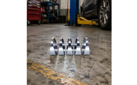 5 Pieces Laser-Cut Exhaust Cutout with Tapered Wedge Deburred Exhaust Wedge for Fabricators