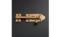 Vintage Slide Bolt Latch Traditional Barrel Bolt Latch Easy to Install Slide Lock Secure for Cabinets