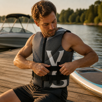 Adult Buoyancy Aid Vest for Fishing, Jet Skiing, Swimming, and Surfing