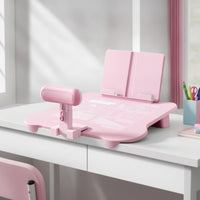Posture Correction Aid Ergonomic Writing Board with Reading Stand Desk Study Helper Angled for Children, Homework