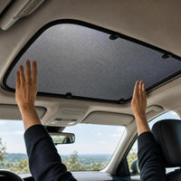 Car Sunroof Mosquito Net and Sunshade for Travel and Ventilation