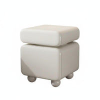 Modern Design Curvy 2-Drawer End Table High-Gloss Finish Nightstand Minimalist aesthetic Bedroom Furniture Sturdy Construction for Apartment Dwellers, Homeowners, Renters, Guest Room, Entryway, Office