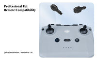 2 Pieces Anti-Slip Grip Drone Controller Joystick Easy Installation Controller Control Thumb Stick Ergonomic Design for UAV Operators