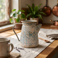 Metal Pitcher Vase Tabletop Vessel Elegant for Home Decor