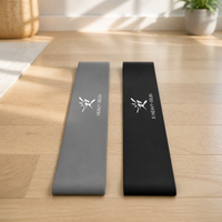 Resistance Loop Bands for Strength Training, Yoga, Pilates, and Fitness - Set for Legs, Glutes, and Core