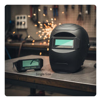 Anti Fog Split Metal-Joining Face Guard Eye Protection Auto Darkening Metal-Joining Helmet Lightweight Safety Goggles Guard for Welders, Professionals, Workshop, Factory