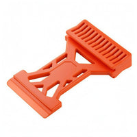 Four-Slot Wood Floor Tapping Block Grooved Flooring Installation Block Ridged Wood Floor Installation Kit Single-Piece