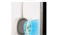 Stick-on Mini Fan Compact Personal Cooling Adjustable Angle