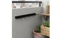 Garden Tool Storage Rack Easy Installation Garden Tool Hanger Rustproof Heavy Duty Garage Hanger for Balcony