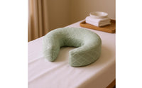 C-Shaped Face Cushioned Gentle Textile Face Support Washable Sleep Accessory