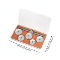Watch Case Opener with Dies Handheld Watch Case Opener Die Set Compact Tool for Technicians