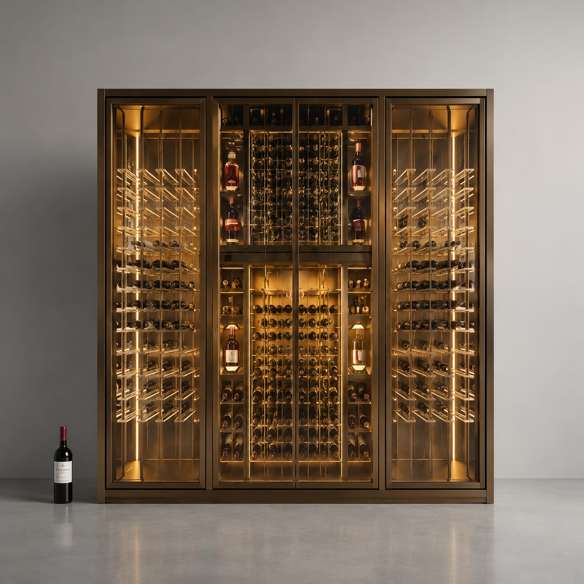 wine display cabinet