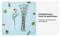 Easter Egg Branch Set Easy to Shape for Crafters, Home Stylists, Wreath Making