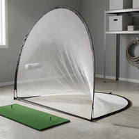 Golf Practice Net Rectangular Golf Base Training Black-Framed Frame Sports Gear