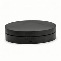 360 Degree Rotating Display Stand Stable Revolving Display Stand Low-Profile Motorized Turntable Compact for Online Sellers, Collectors, Livestreaming, Exhibitions