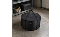 Customizable Round Fire Fireplace Carry Bag Long-Lasting Portable Fire Fireplace Cover Bag Heavy Duty Wear Resistant for Bbq, Outdoor, Camping