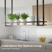 Minimalist Design Ceiling-Mounted Wine Glass Rack mechanical design Ceiling-Mounted Bar Shelf Space-Saving Stemware Holder Multi-Functional for Restaurant Owners, Homeowners, Dining Room, Pub, Cellar