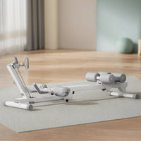 Multifunctional Rowing Instructor with Resistance Cord Adjustable Core Instructor Full-Body Exercise Machine Space-Saving for Beginners