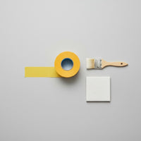 Crepe Paper Tape Residue Tile Grouting Tape Hand-Tearable Supplies for Painters, Auto Body Technicians, Home Improvement, Crafts
