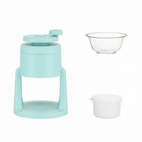 Manual Shaved Ice Machine Detachable Manual Ice Crusher Stainless Steel Blade