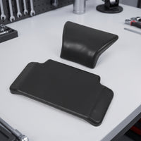 Motorcycle Backrest Assembly Comfortable Motorcycle Backrest with double Pads Low-Profile for Commuters