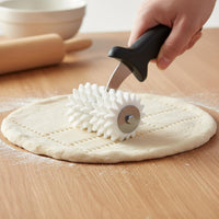Pizza Pastry Docker Food Grade Material Pastry Hole Roller Prevents Blistering Pie Crust Docker for Kitchen Prep