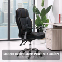 Height Adjustable Highspine Reclining Chair with Footrest 360-Degree pivot Computer Seat Ergonomic Design Office Furniture Lumbar Support for Remote Workers, Students, video game enthusiasts, Study Room